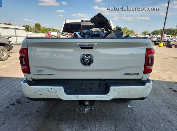 3C63R3PL1KG558417 2019 RAM 3500 White უკანა ხედი
