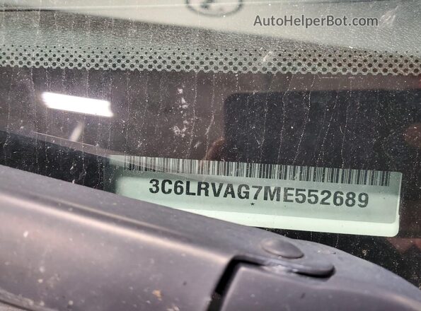 3C6LRVAG7ME552689 2021 RAM PROMASTER 1500  Вид задней части салона