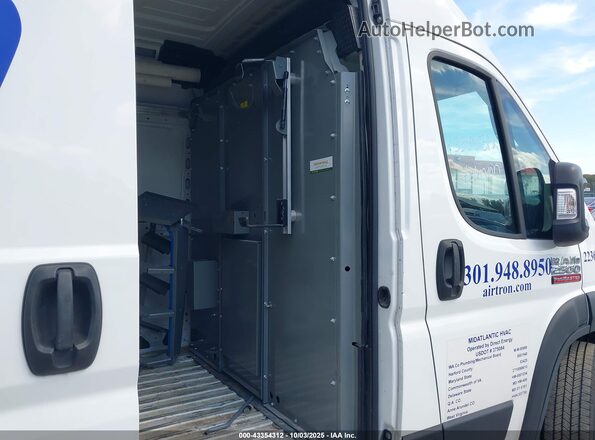 3C6LRVDG2ME523242 2021 RAM PROMASTER 2500 White Вид наклейки з VIN-кодом