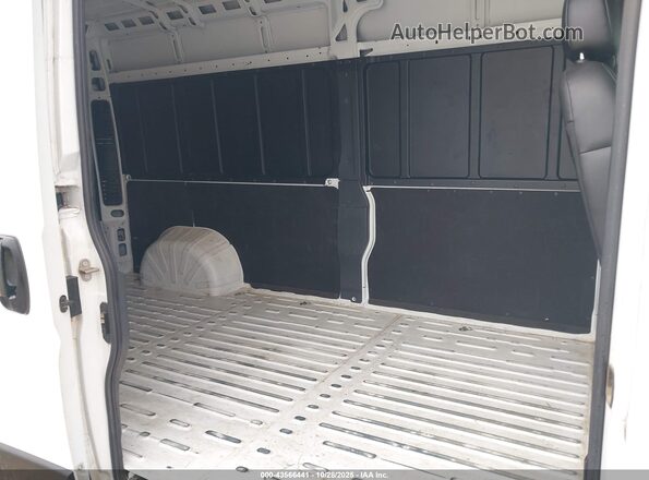 3C6LRVDGXPE593947 2023 RAM PROMASTER 2500 White Vista de la etiqueta del VIN