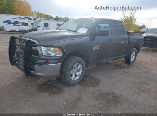 3C6RR7KG8NG211389 2022 RAM 1500 CLASSIC Black Առջևի ձախ երեք քառորդ տեսարան