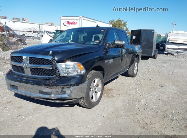 3C6RR7KT8MG709751 2021 RAM 1500 CLASSIC Black Widok z przodu