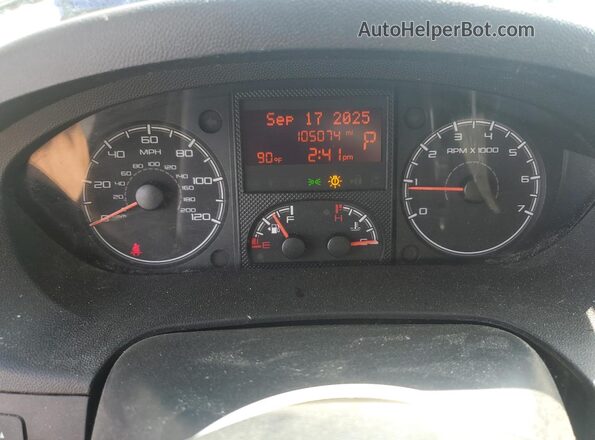 3C6TRVAG0LE123778 2020 RAM PROMASTER White ხელსაწყოთა პანელის ხედი