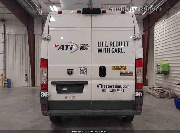 3C6TRVCG2JE144237 2018 RAM PROMASTER 2500 White 