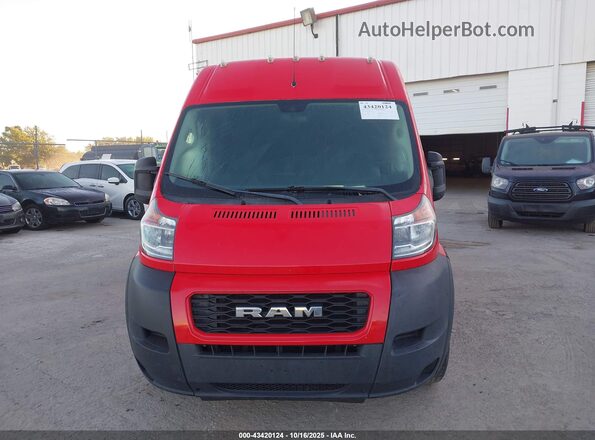 3C6TRVDG0LE134985 2020 RAM PROMASTER 2500 Red Вид щитка приладів