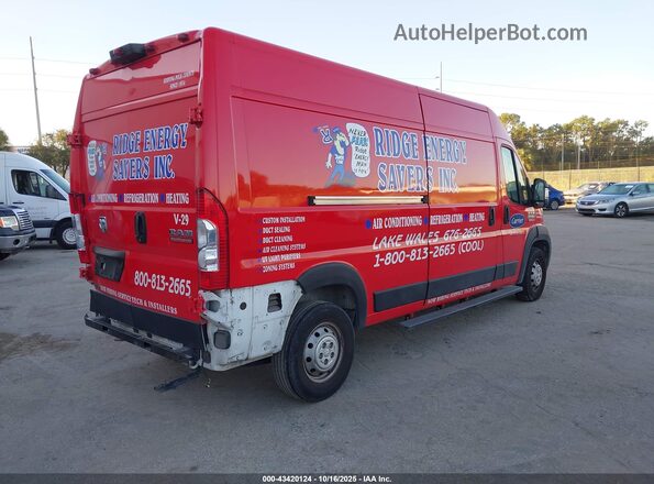 3C6TRVDG0LE134985 2020 RAM PROMASTER 2500 Red Задня права чверть