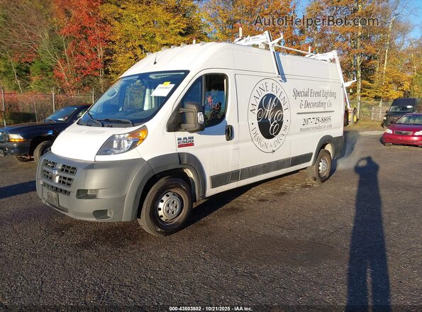 3C6TRVDG1HE549644 2017 RAM PROMASTER 2500 White Przód lewy