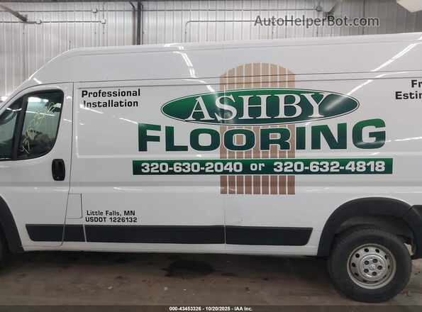 3C6TRVDG3LE139694 2020 RAM PROMASTER 2500 White 