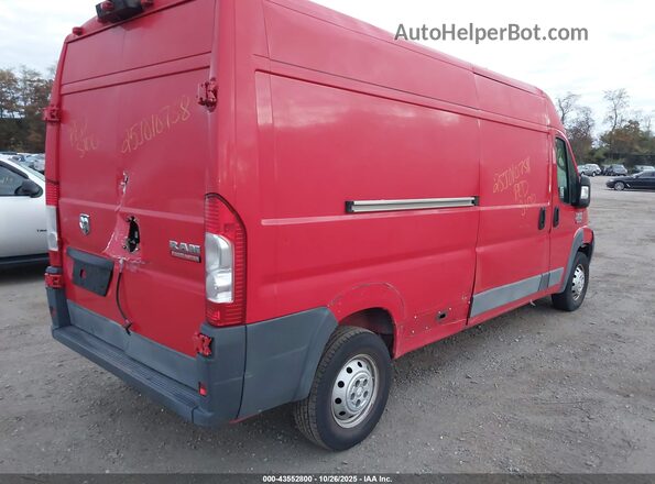 3C6TRVDG8JE107983 2018 RAM PROMASTER 2500 Red 