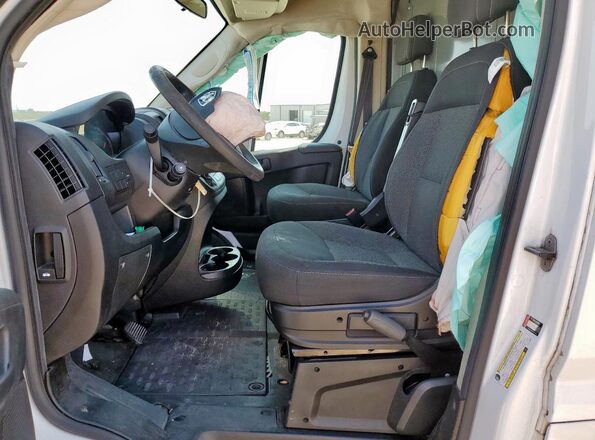 3C6TRVDGXLE113822 2020 RAM PROMASTER White Widok wnętrza z przodu