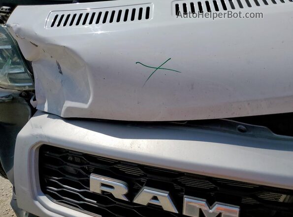 3C6TRVDGXLE113822 2020 RAM PROMASTER White Widok wnętrza z tyłu
