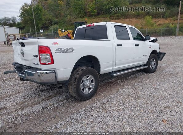 3C6UR5CL5KG559902 2019 RAM 2500 Белый Задняя правая четверть