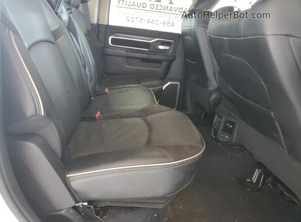 3C6UR5FL2LG122243 2020 RAM 2500 White Rear seats view