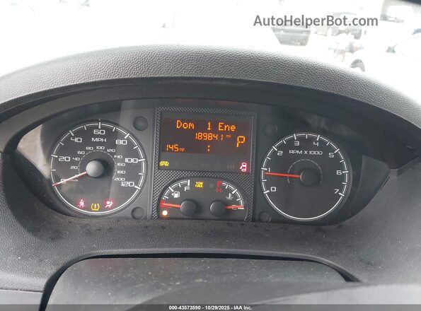 3C7WRVEGXKE545820 2019 RAM PROMASTER 3500 CAB White Widok tylnych siedzeń