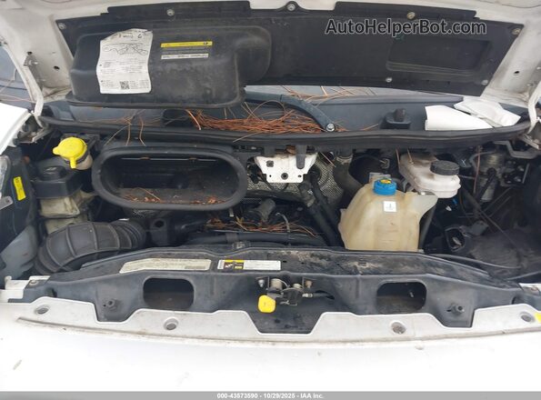 3C7WRVEGXKE545820 2019 RAM PROMASTER 3500 CAB White Widok z tyłu