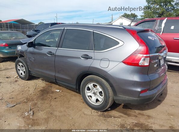 3CZRM3H36GG707924 2016 HONDA CR-V Gray Rear left