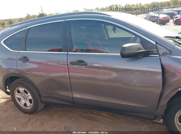 3CZRM3H36GG707924 2016 HONDA CR-V Gray Rear interior view