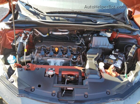 3CZRU5H11LM709134 2020 HONDA HR-V Orange Widok wnętrza z tyłu