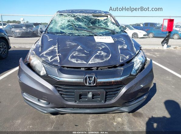 3CZRU5H52JM721549 2018 HONDA HR-V Gray Vista del cuadro de instrumentos