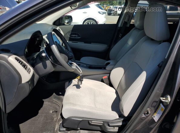 3CZRU5H53LM713253 2020 HONDA HR-V Gray Front interior view
