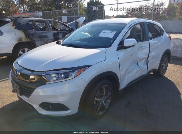 3CZRU5H53MM733813 2021 HONDA HR-V White Vista tres cuartos delantera izquierda