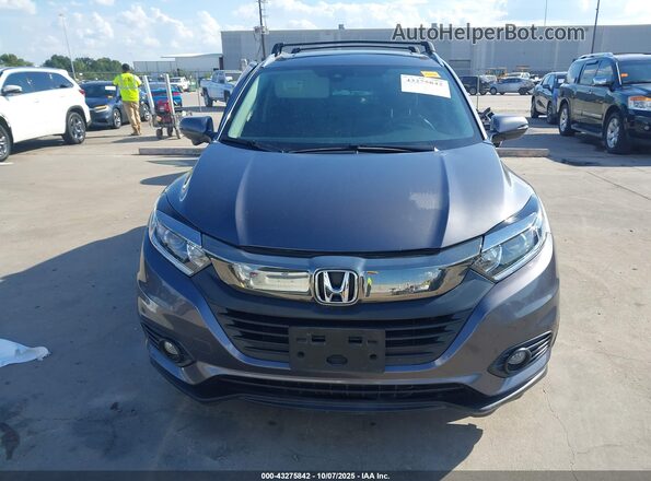 3CZRU5H54NM726791 2022 HONDA HR-V Gray Dashboard view