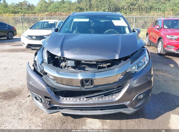 3CZRU5H58LM714057 2020 HONDA HR-V Gray Widok zestawu wskaźników