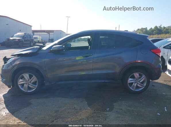 3CZRU5H58LM714057 2020 HONDA HR-V Gray Widok wnętrza 360 stopni