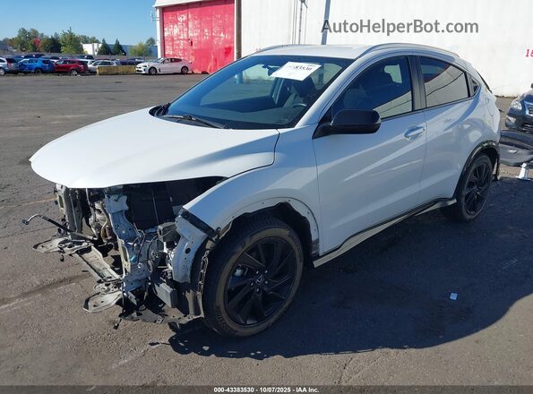 3CZRU6H10MM723355 2021 HONDA HR-V White Front left