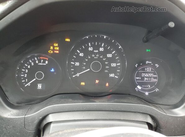 3CZRU6H11LM731463 2020 HONDA HR-V Blue Սարքավորումների վահանակի տեսք
