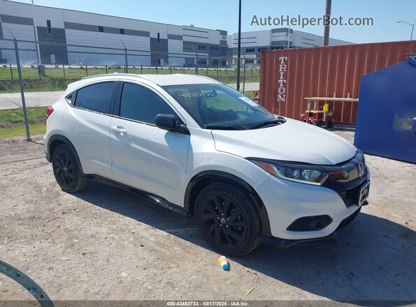 3CZRU6H15MM714117 2021 HONDA HR-V Black Widok wnętrza z tyłu
