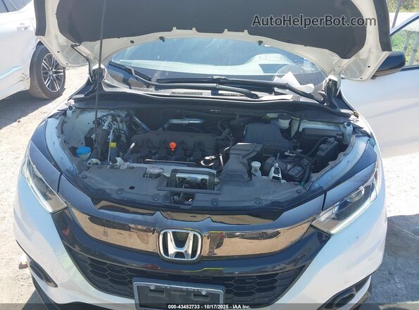 3CZRU6H15MM714117 2021 HONDA HR-V Black Widok z tyłu