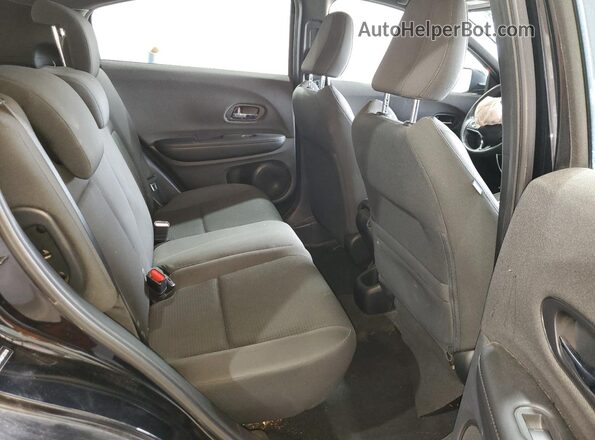 3CZRU6H16LM723018 2020 HONDA HR-V Black Widok tylnych siedzeń