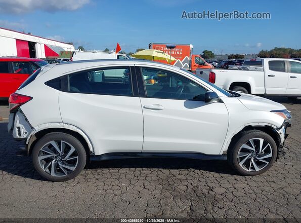3CZRU6H18LM703434 2020 HONDA HR-V White Widok wnętrza 360 stopni
