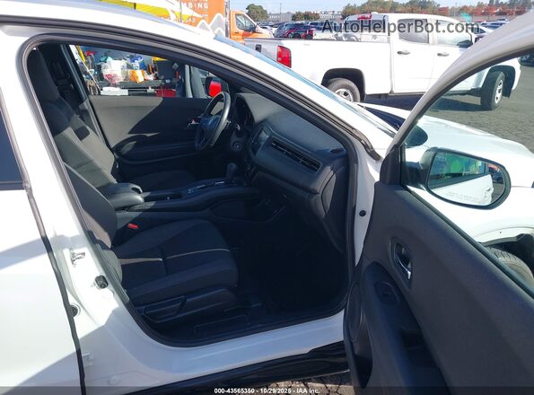 3CZRU6H18LM703434 2020 HONDA HR-V White Widok wnętrza z przodu