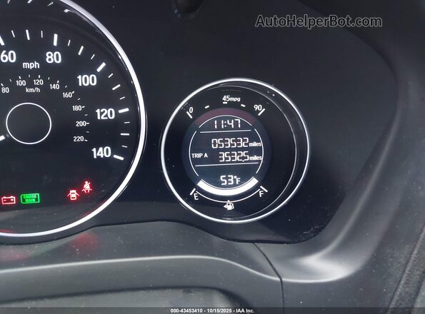 3CZRU6H19NM754931 2022 HONDA HR-V Red Widok tylnych siedzeń