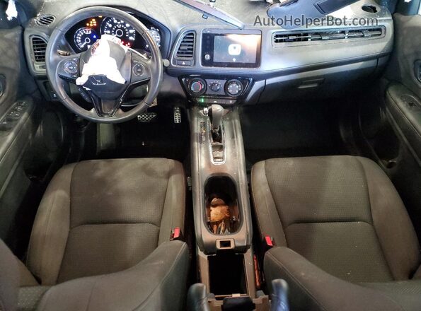 3CZRU6H1XLM723989 2020 HONDA HR-V Синий Вид панели приборов
