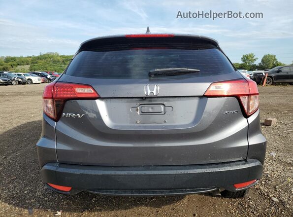 3CZRU6H30HM708345 2017 HONDA HR-V Gray უკანა ხედი