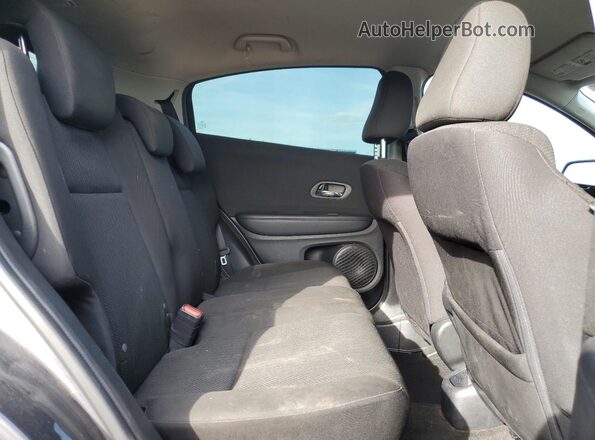 3CZRU6H30HM708345 2017 HONDA HR-V Gray უკანა სალონის ხედი
