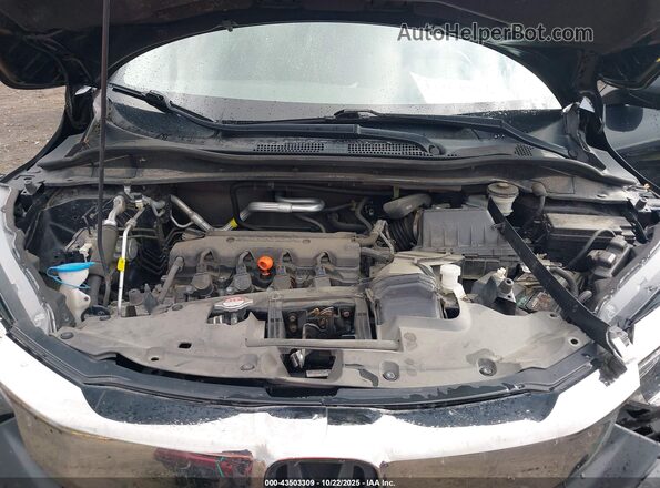 3CZRU6H30LM727681 2020 HONDA HR-V Black Widok z tyłu