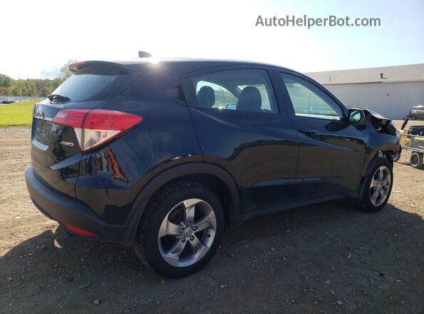 3CZRU6H32LM735801 2020 HONDA HR-V Black Rear right