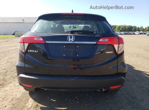 3CZRU6H32LM735801 2020 HONDA HR-V Black Rear view