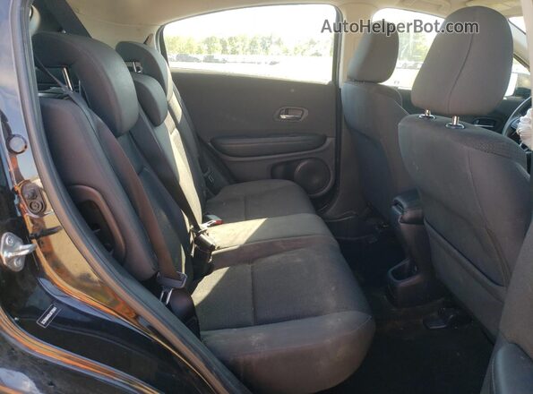 3CZRU6H32LM735801 2020 HONDA HR-V Black Rear seats view