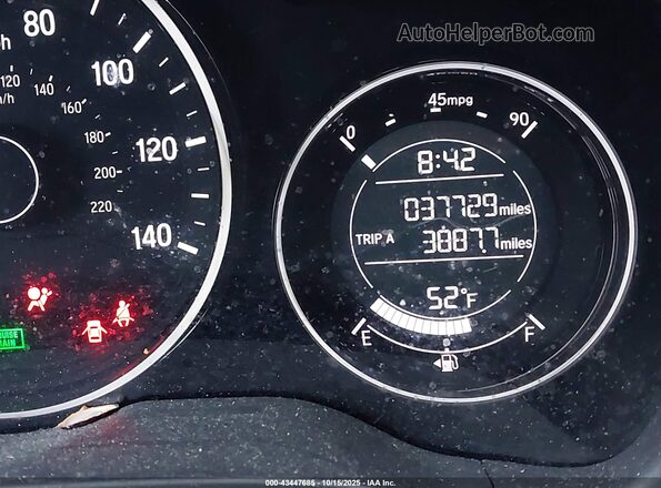 3CZRU6H33MM716708 2021 HONDA HR-V Silver 