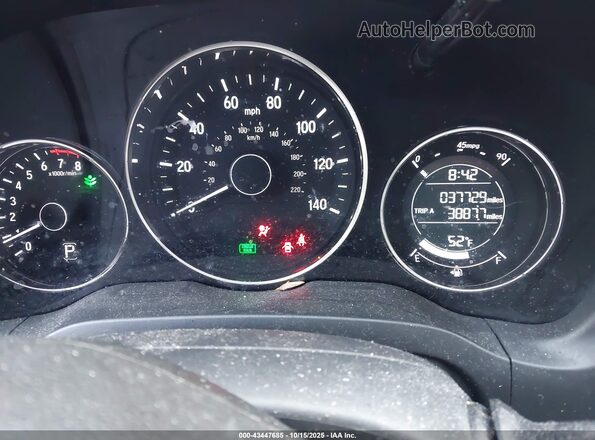 3CZRU6H33MM716708 2021 HONDA HR-V Silver Vista de los asientos traseros