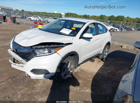 3CZRU6H34LM714304 2020 HONDA HR-V White Առջևի ձախ երեք քառորդ տեսարան