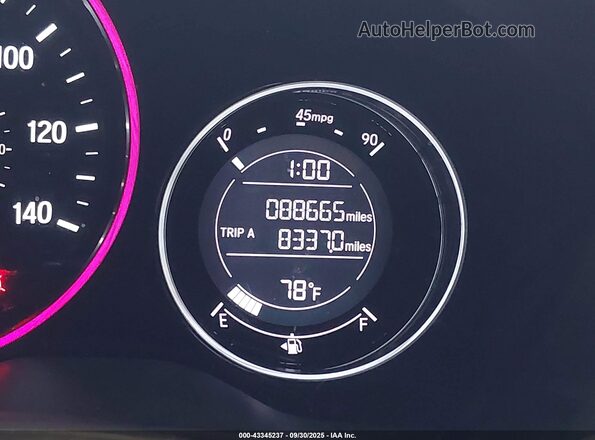 3CZRU6H35LM716708 2020 HONDA HR-V White 