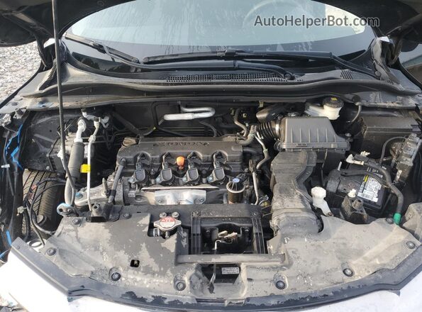 3CZRU6H36LM724591 2020 HONDA HR-V Black Vista del compartimento del motor