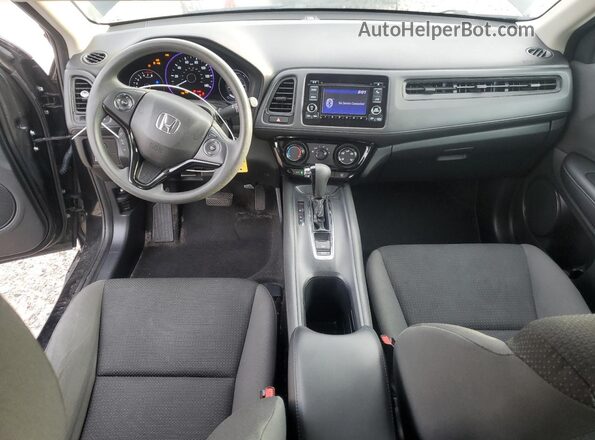 3CZRU6H36LM724591 2020 HONDA HR-V Black Vista del salpicadero