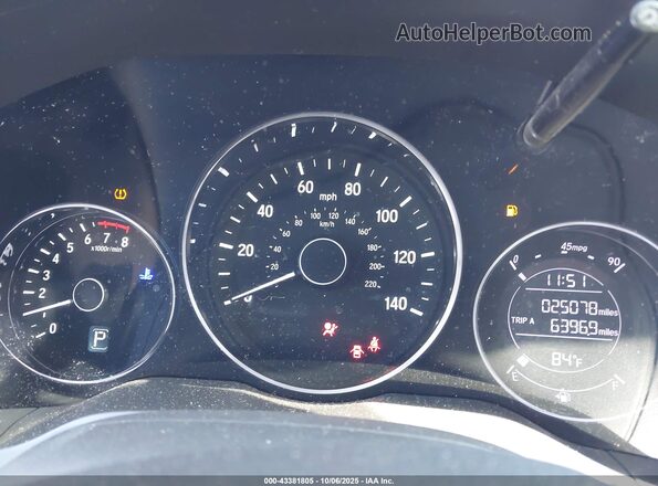 3CZRU6H37MM733415 2021 HONDA HR-V Gray უკანა სავარძლების ხედი